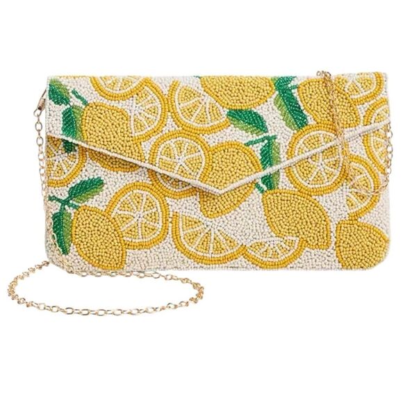 On 34th
Hand Beaded Envelope Clutch - Picture 1 of 11